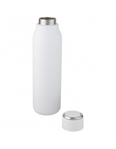 Marka 600 ml copper vacuum insulated bottle with metal loop