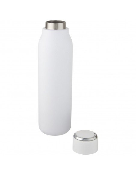 Marka 600 ml copper vacuum insulated bottle with metal loop