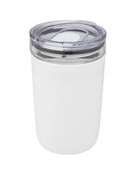 Bello 420 ml glass tumbler with recycled plastic outer wall