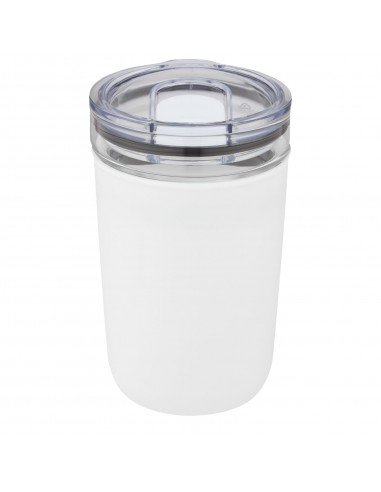Bello 420 ml glass tumbler with recycled plastic outer wall