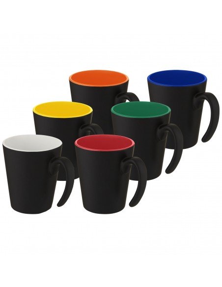 Oli 360 ml keraminis puodelis su rankena