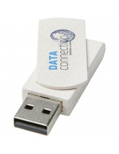 Rotate 16GB wheat straw USB flash drive 2