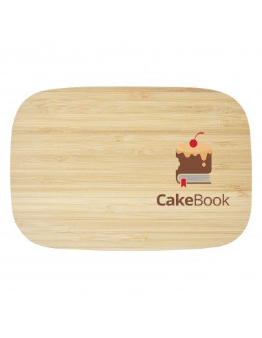 Tite stainless steel lunch box with bamboo lid