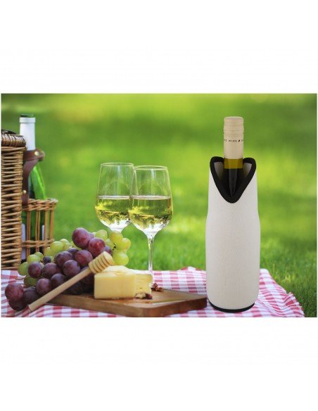 Noun recycled neoprene wine sleeve holder