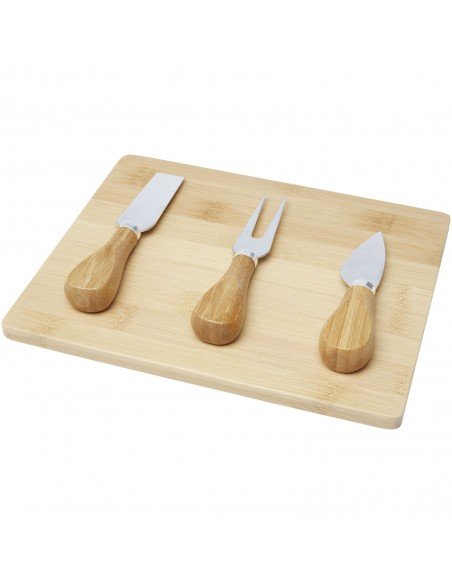 Ement bamboo cheese board and tools