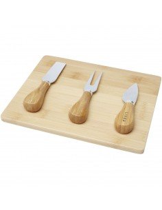 Ement bamboo cheese board and tools 2