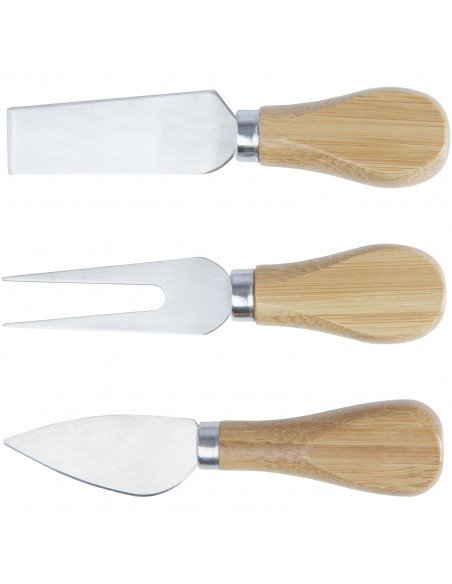 Mancheg bamboo magnetic cheese board and tools