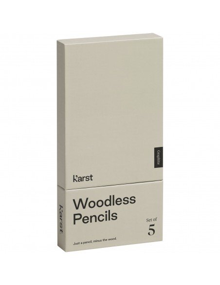 Karst® 5-pack 2B woodless graphite pencils