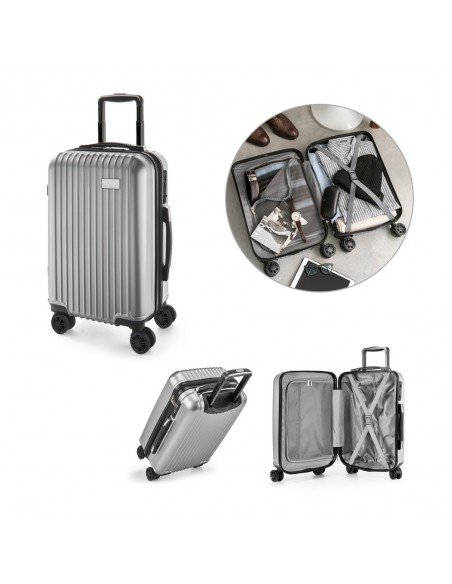 BRUGES. Travel trolley in ABS and PET