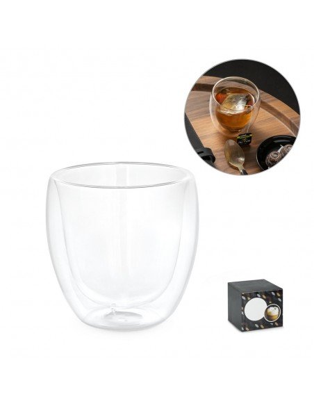 AMERICANO. Glass cup 220 ml