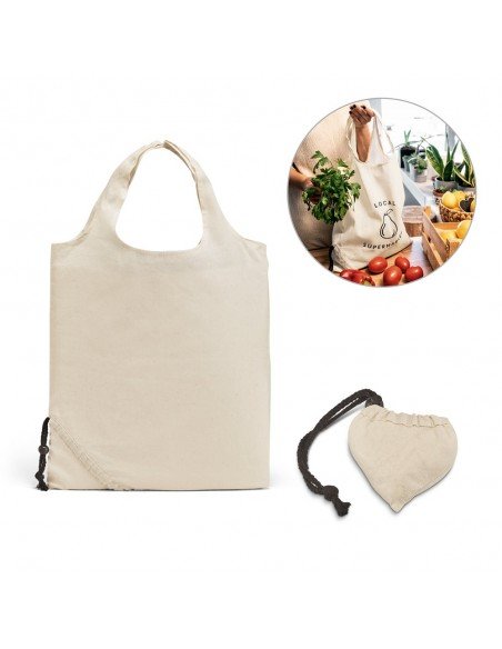 ORLEANS. 100% cotton foldable bag