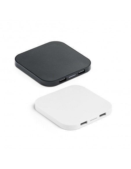 CAROLINE. Wireless charger and 20 USB hub