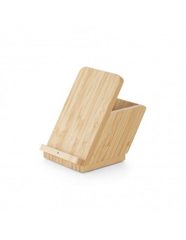 LEAVITT. Wireless charger in bamboo LEAVITT. Wireless charger in bamboo