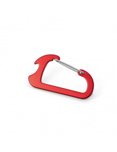 CLOSE. Carabiner with bottle opener