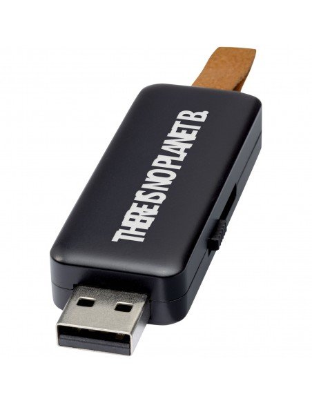 Gleam 8GB light-up USB flash drive