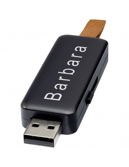 Gleam 8GB light-up USB flash drive