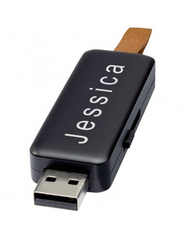 Gleam 16GB light-up USB flash drive