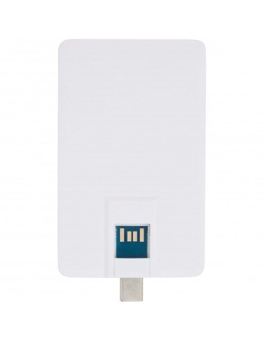 Duo slim 64GB USB drive with Type-C and USB-A 3.0