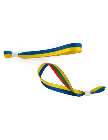 Ukrainos palaikymo medžiaginė apyrankė Ukrainos palaikymo medžiaginė apyrankė