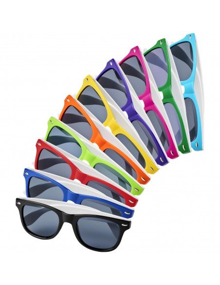 Sun Ray colour block sunglasses