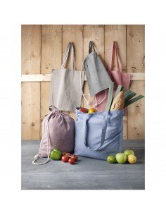 Pheebs 210 g/m² recycled gusset tote bag 2