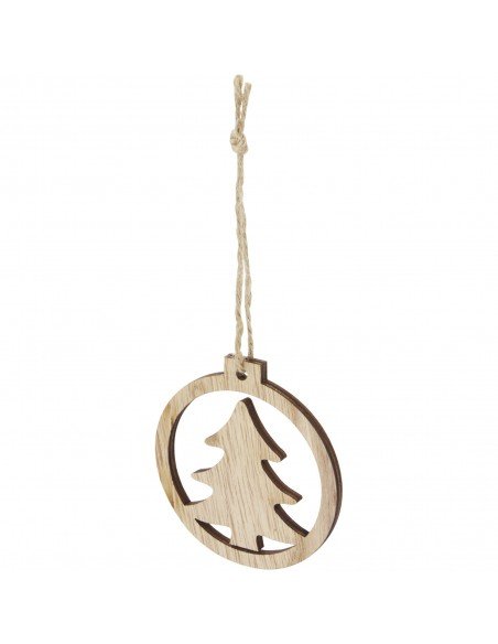 Natall wooden tree ornament