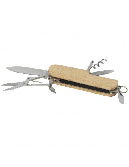 Richard 7-function wooden pocket knife