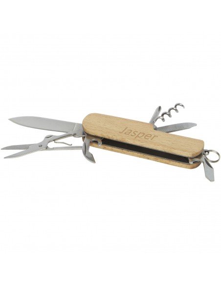 Richard 7-function wooden pocket knife