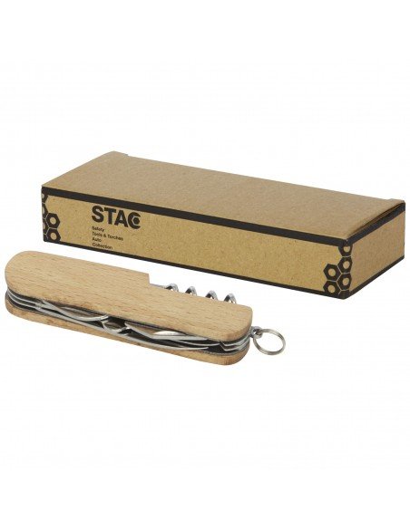 Richard 7-function wooden pocket knife