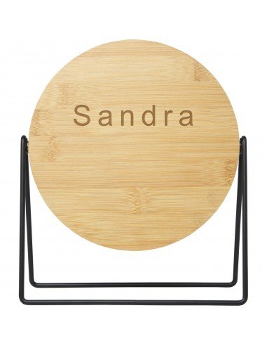 Hyrra bamboo standing mirror
