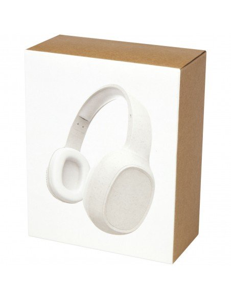 Riff wheat straw Bluetooth® headphones with microphone