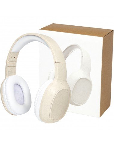 Riff wheat straw Bluetooth® headphones with microphone