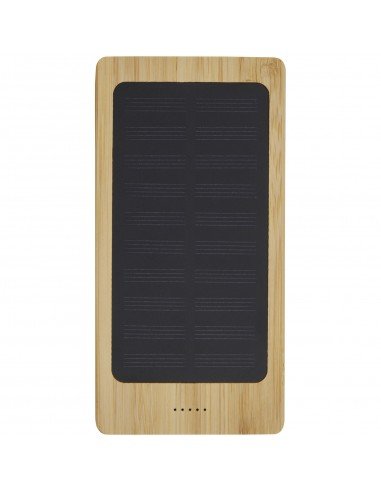 Alata 8000mAh bamboo solar power bank