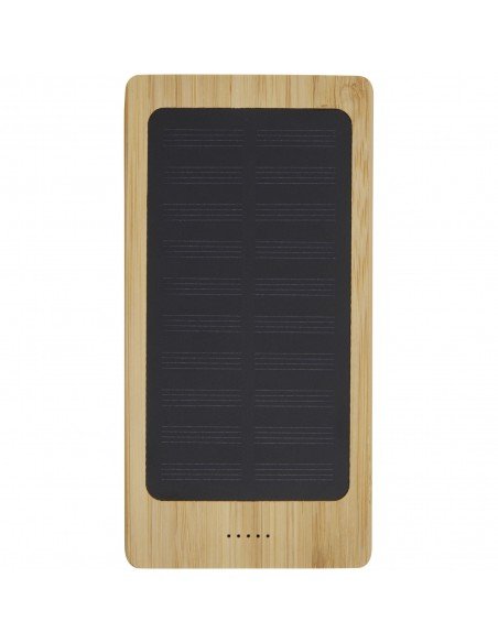 Alata 8000mAh bamboo solar power bank
