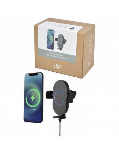 Pilot 15W wireless automatic car charger
