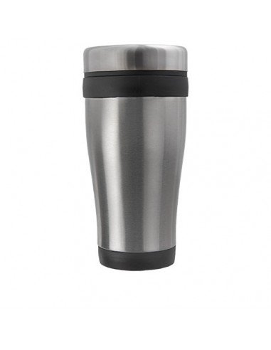 430 ml Boden insulated mug, black/silver