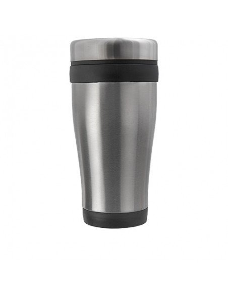 430 ml Boden insulated mug, black/silver