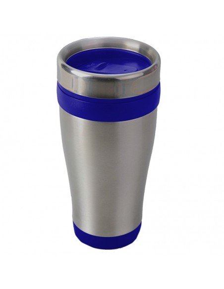 430 ml Boden insulated mug, blue/silver