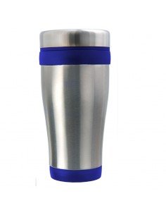 430 ml Boden insulated mug, blue/silver 2