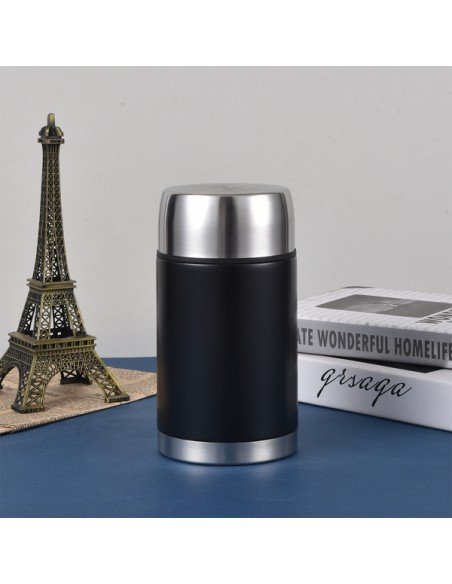 Bigger vacuum container 1000 ml, black