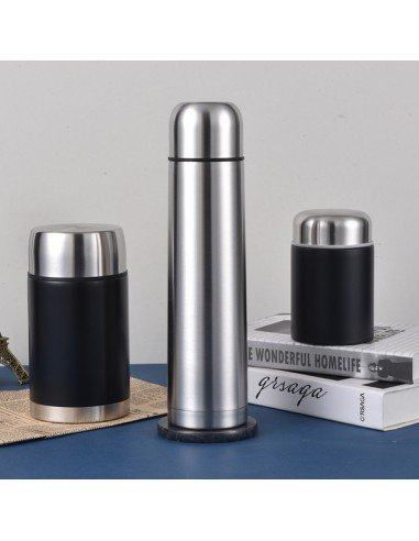 Bigger vacuum container 1000 ml, black