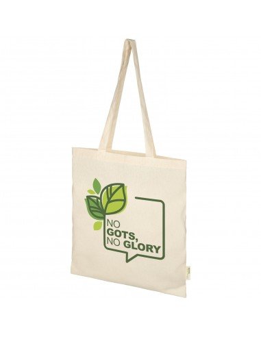 Orissa 100 g/m² GOTS organic cotton tote bag