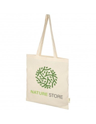 Orissa 100 g/m² GOTS organic cotton tote bag
