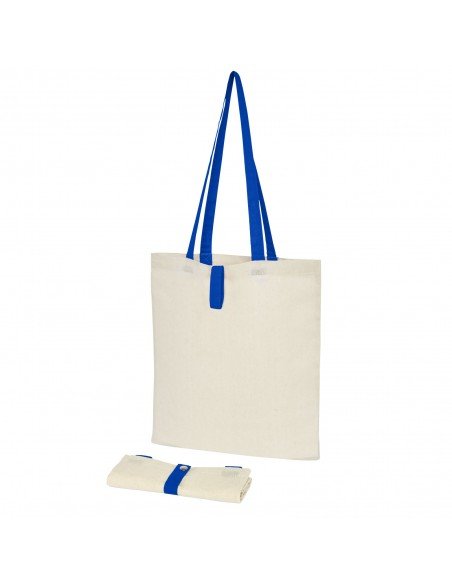 Nevada 100 g/m² cotton foldable tote bag