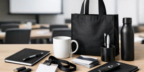 Konferencijų atributika su spauda: ką rinktis