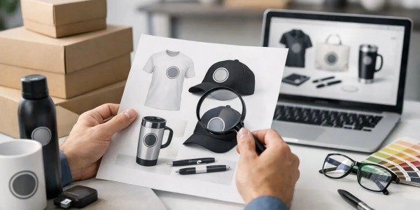 Kaip užsakyti prekes su logotipu išvengiant klaidų