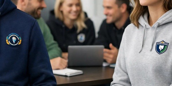 Siuvinėti džemperiai organizacijų komandai